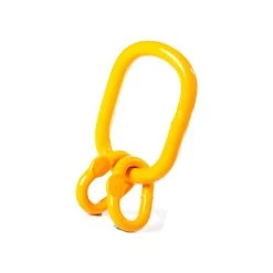 Crane Grade 80 Alloy Steel Multi Master Oblong Links - Single To Double - Double Component Size - 10mm