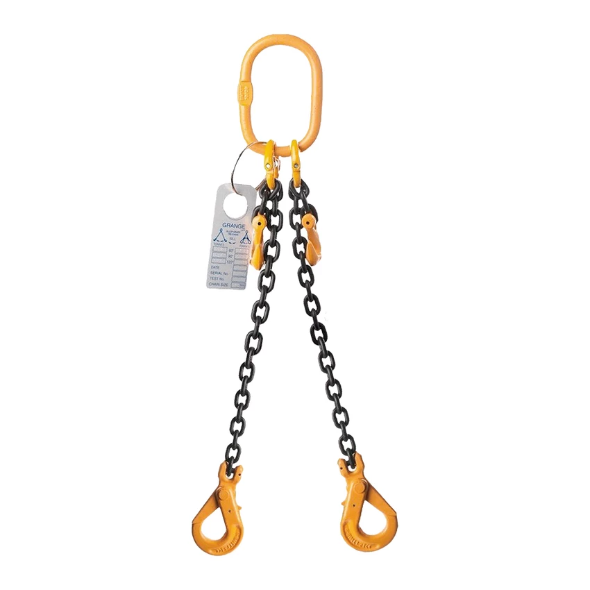 Crane Two Leg Chain Sling 6mm - Made To Order - 2.0m