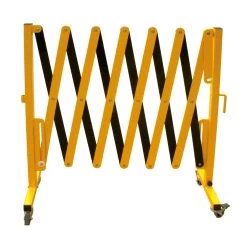 3 Metre Expanding Barrier - Yellow & Black