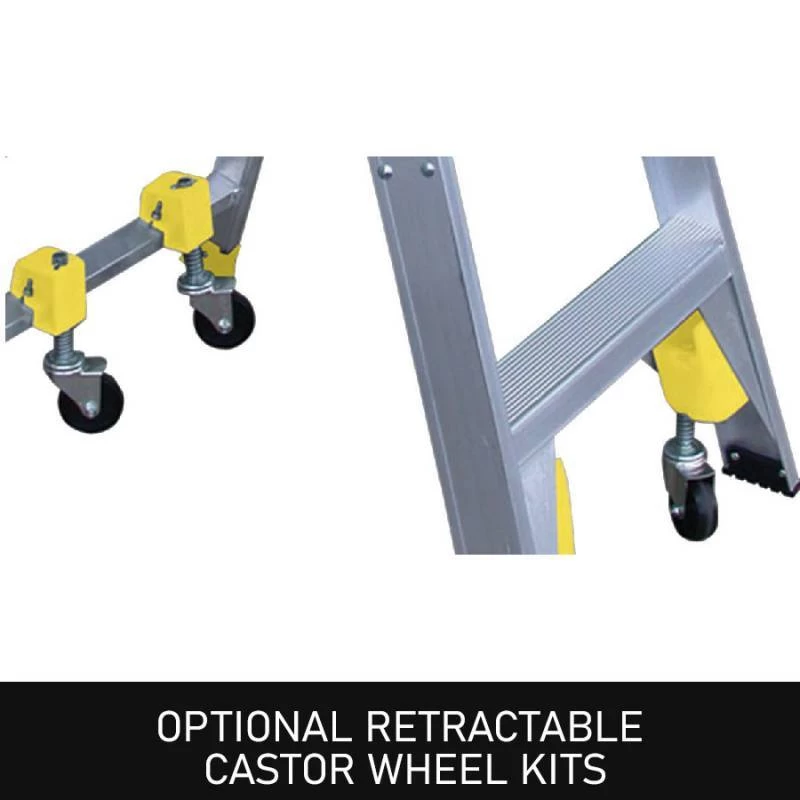 Bailey 170KG Punchlock PFS Professional Aluminium 2 Step Platform Ladder - 0.57m - Image 2