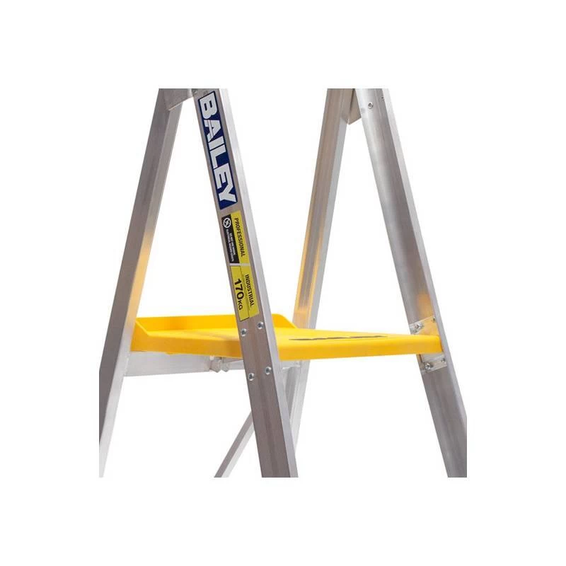 Bailey 170KG Punchlock PFS Professional Aluminium 2 Step Platform Ladder - 0.57m - Image 8