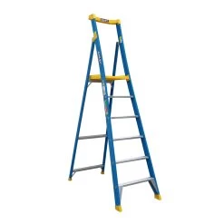 Bailey 6 Step 170Kg Fibreglass Platform Step Ladder