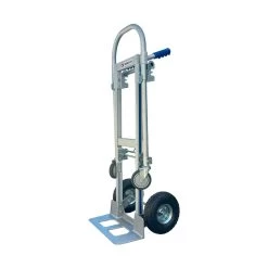 250Kg Rated Convertible Aluminium Hand Truck Trolley - Dual Handle
