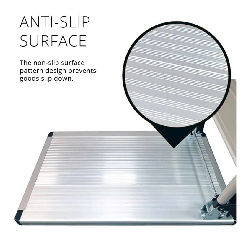 200Kg Rated Aluminium Foldable Platform Trolley - Image 3