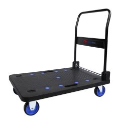 250Kg Rated Plastic Folding Platform Trolley