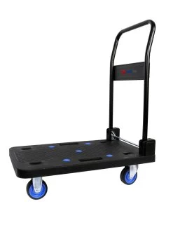 150Kg Rated Plastic Folding Platform Trolley