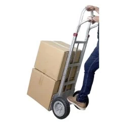 250Kg Rated Aluminium Large Base Hand Truck Trolley