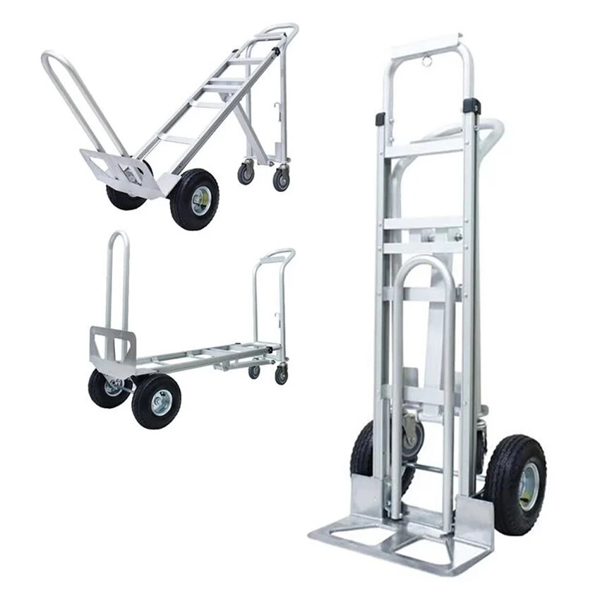 250Kg Rated 3 In 1 Aluminium Covertible Hand Truck Trolley - Image 2