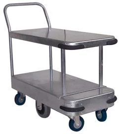 450kg Rated Galvanised Twin Deck Platform Trolley