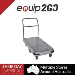 450kg Rated Galvanised Single Deck Platform Trolley