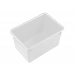 27L Plastic Crate Nesting 457 X 318 X 260mm - White