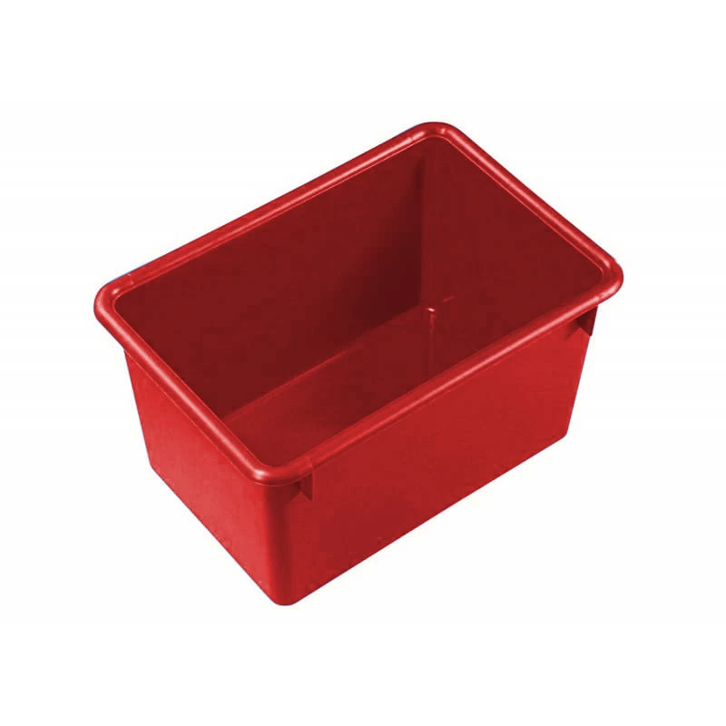 27L Plastic Crate Nesting 457 X 318 X 260mm - Red