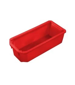 20L Plastic Crate Liver Tray 584 X 267 X 178mm - Red