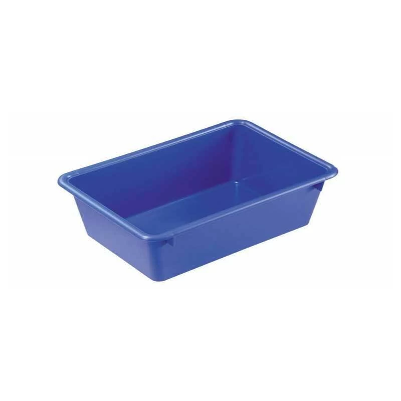16L Plastic Crate Nesting Container 457 X 318 X 165mm - Blue - Image 2