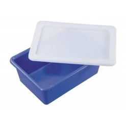 16L Plastic Crate Nesting Container 457 X 318 X 165mm - Blue