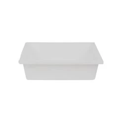 13L Plastic Crate Nesting 430 X 323 X 127mm - White