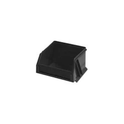 0.5L Plastic Microbin Storage Container - Black IH1000