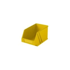 6.0L Plastic Microbin 205 X 280 X 165Mm IH1003 - Yellow