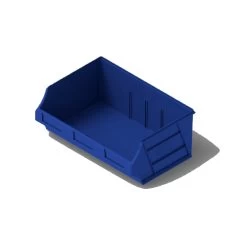 12L Plastic Microbin 410 X 280 X 165Mm IH1004 - Blue