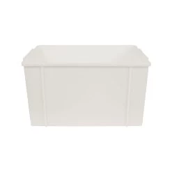 42L Plastic Storage Container - Food Grade - White - 520 X 350 X 280mm