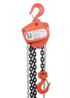 Crane IP Series Grade 100 3200kg Chain Block - 6.0m - Overload Protected