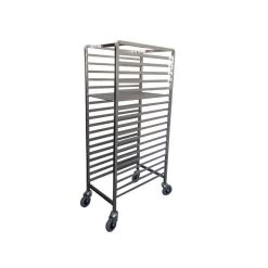Pastry Trolley Racking Mild Steel - 18 Trays