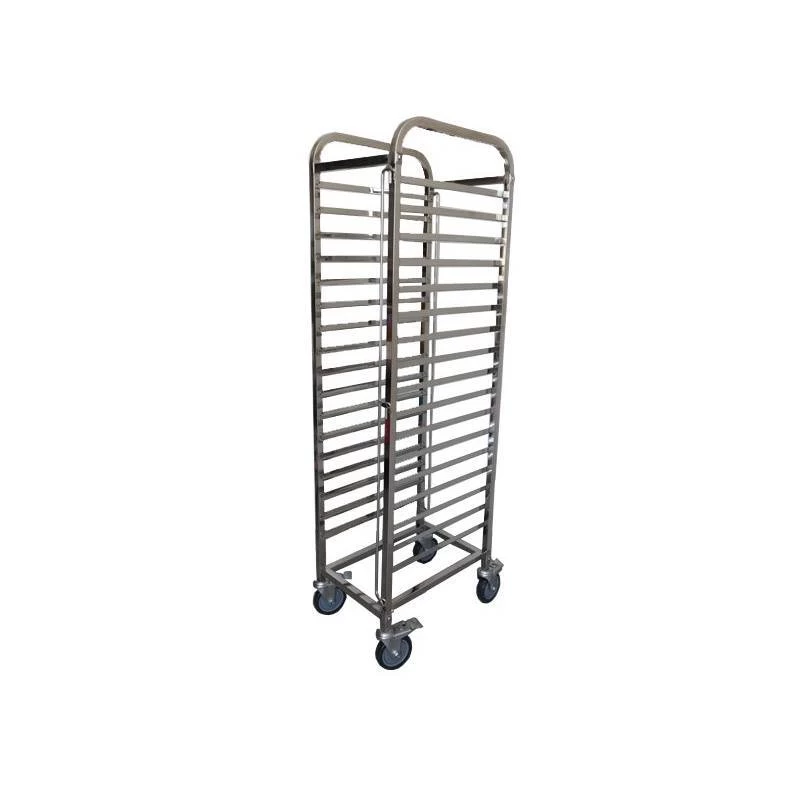 Gastronorm Racking Trolley Stainless Steel - 17 Trays