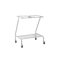 Double Stainless Steel Medical Linen Skip