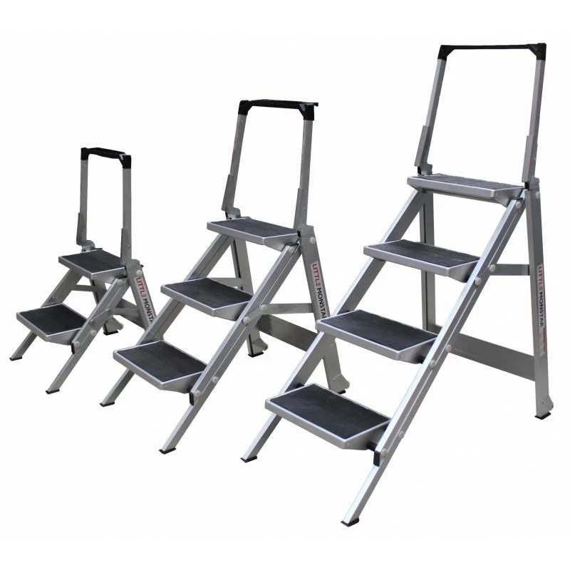 3 Step Compact Step Ladder Little Monstar - 150kg Rated - Image 6