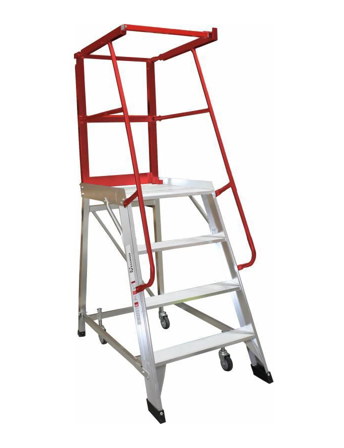 4 Step Order Picker Ladder Monstar - 150kg Rated - 1.11m - Image 7