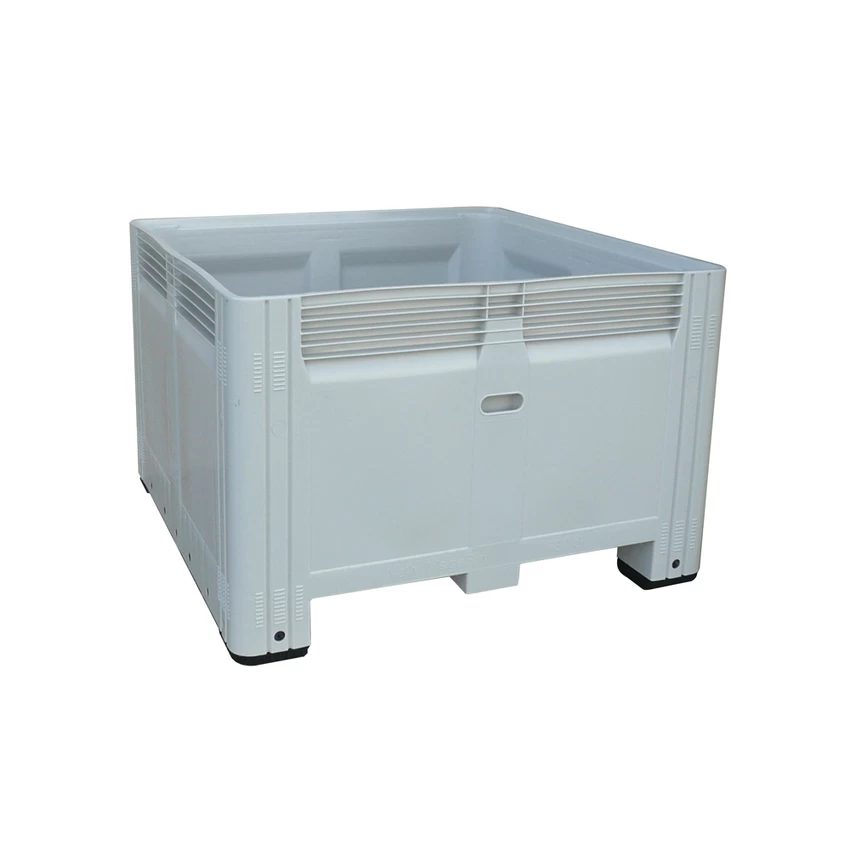 780L Nally Megabin Pallet Solid Bin With Tipping Bar - Image 6