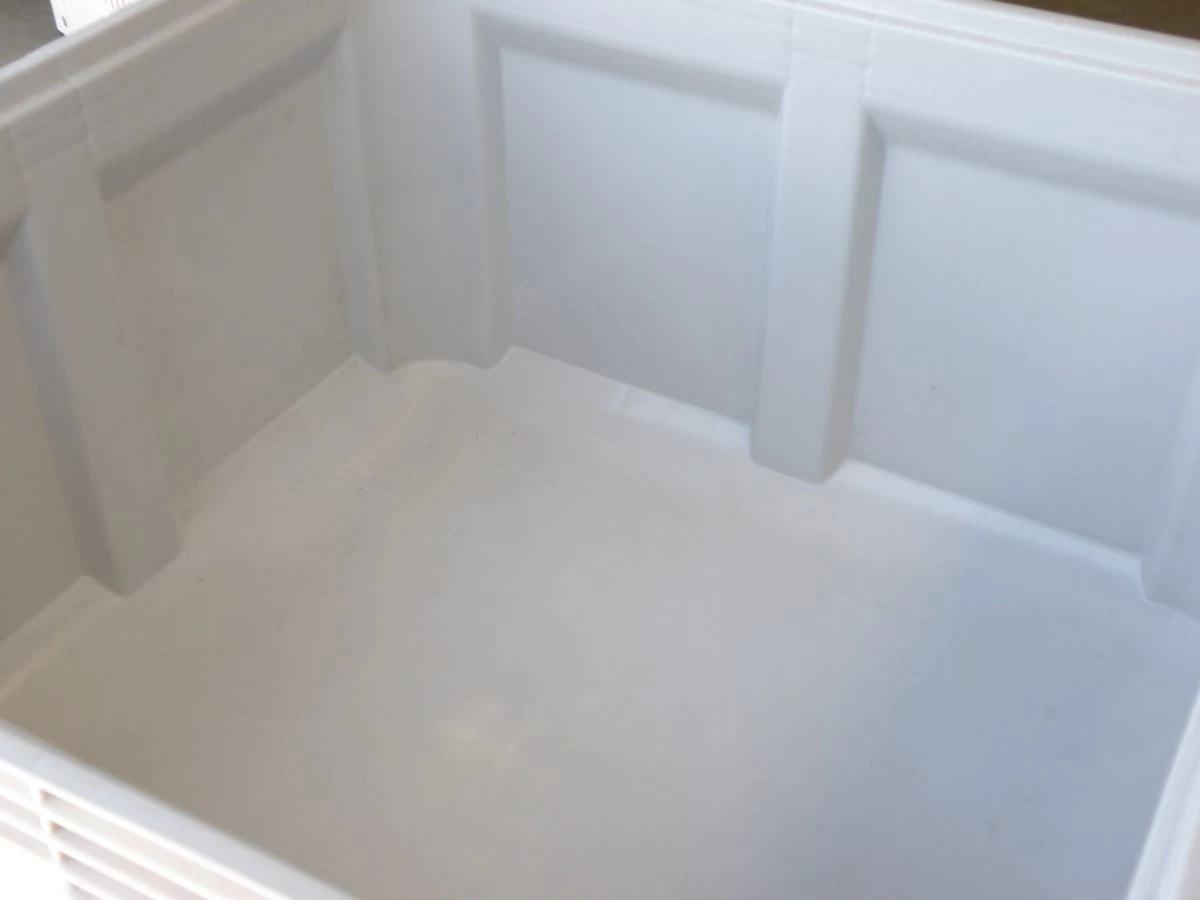 780L Nally Megabin Pallet Solid Bin With Tipping Bar - Image 9