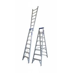 Indalex Aluminium 8 Step Dual Purpose Ladder - 150Kg