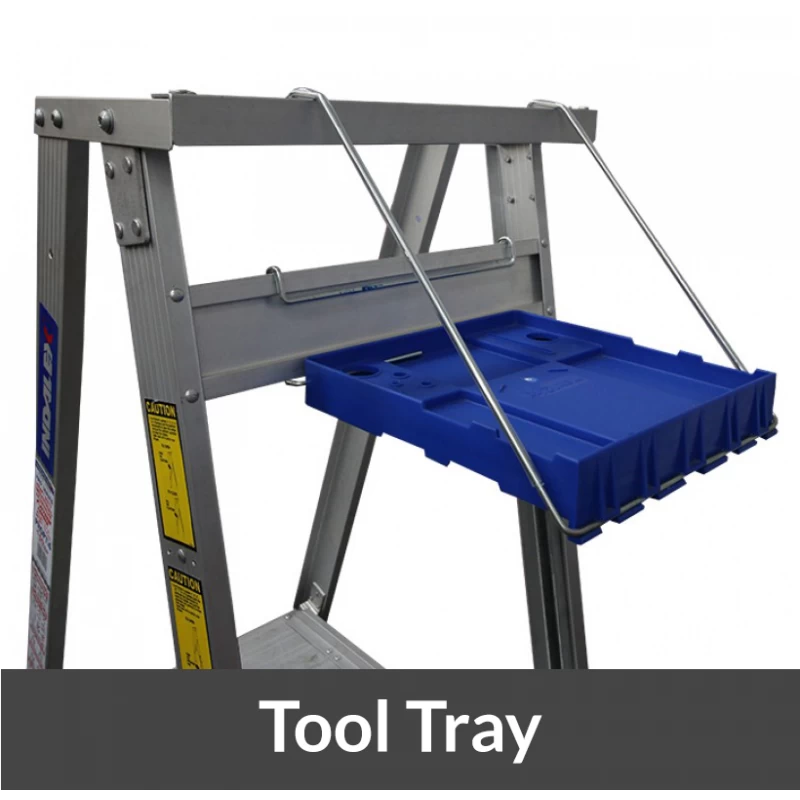 Indalex 150KG 3 Step Platform Ladder - Platform Height - 0.90 M - Image 5