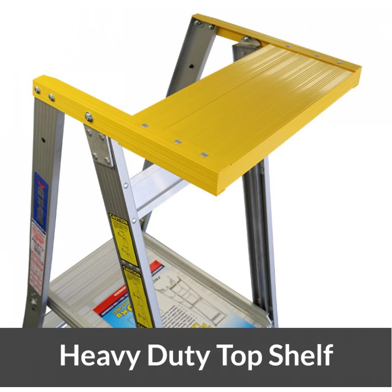 Indalex 150KG 4 Step Platform Ladder - Platform Height - 1.20 M - Image 4