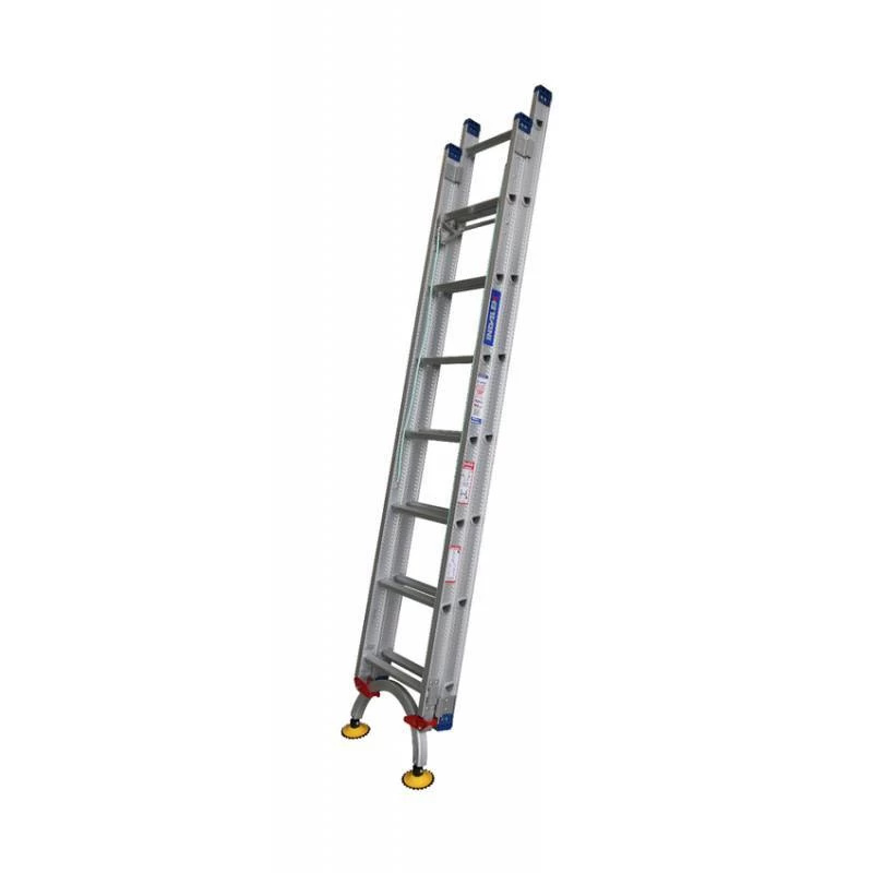Indalex Aluminium Extension Ladder - 2.6m To 4.1m - 180KG - Image 2