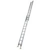 Indalex Aluminium Extension Ladder - 2.6m To 4.1m - 180KG