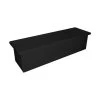 300L Plastic Poly Tank - 1630 X 435 X 430mm - Black