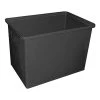 322L Plastic Poly Tank - 915 X 610 X 610mm - Black