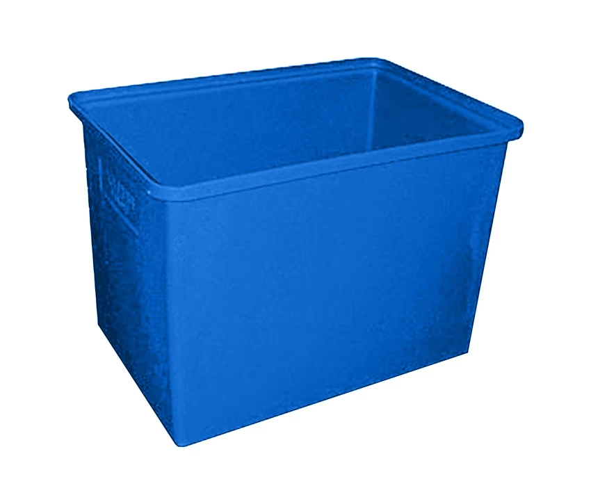 322L Plastic Poly Tank - 915 X 610 X 610mm - Blue