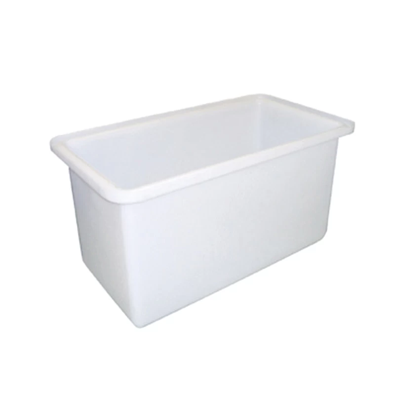 322L Plastic Poly Tank - 915 X 610 X 610mm - White