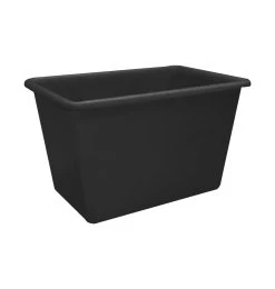 500L Plastic Poly Tank - 1100 X 720 X 740mm - Black