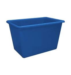 500L Plastic Poly Tank - 1100 X 720 X 740mm - Blue