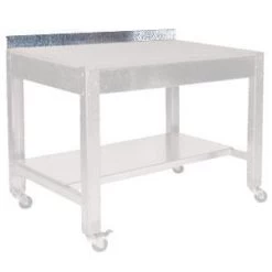 Steel Low Back For Workshop Mega Bench - 1200mm Length