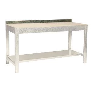 Steel Low Back For Workshop Mega Bench - 1800mm Length