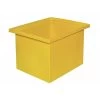 165L Plastic Rectangular Tank - 610 X 610 X 465mm - Yellow