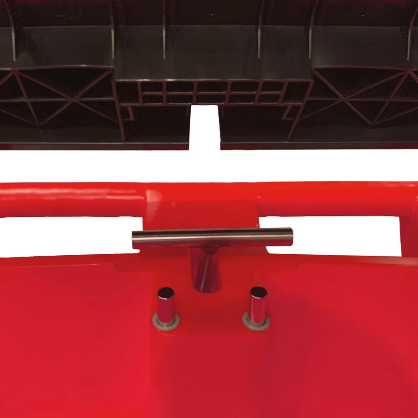 TRUST 120 Litre THOR Step-On Roll-out Bin - Red - Image 6