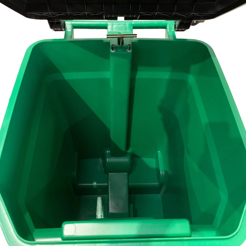 TRUST 240 Litre THOR Step-On Roll-out Bin - Green - Image 3