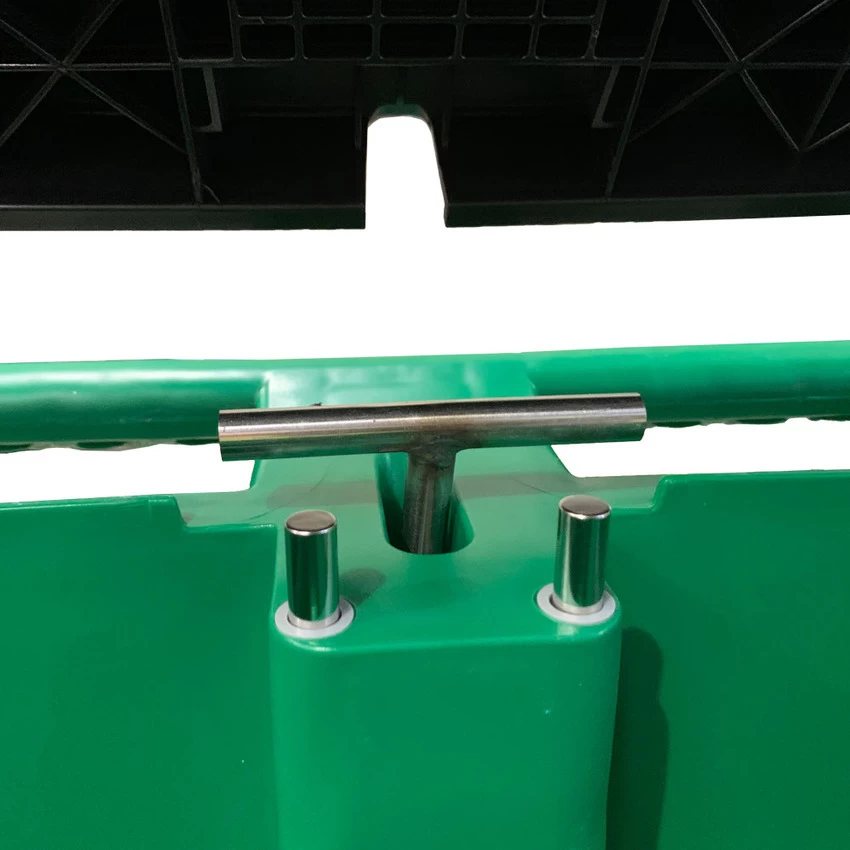 TRUST 240 Litre THOR Step-On Roll-out Bin - Green - Image 7