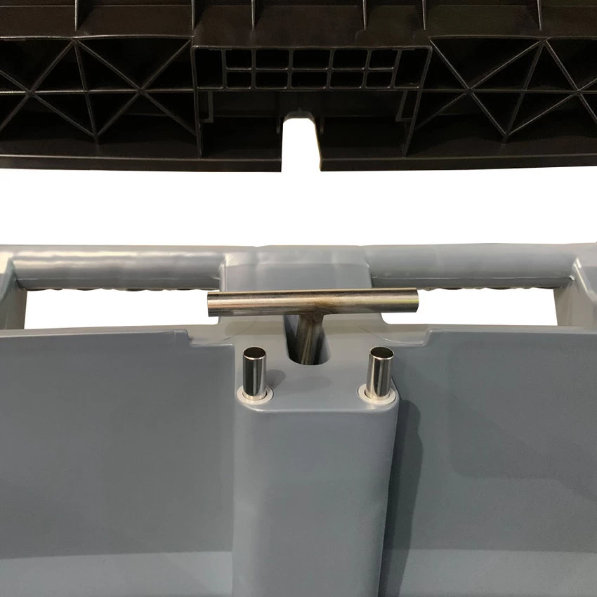 TRUST 360 Litre THOR Step-On Roll-out Bin - Grey - Image 4